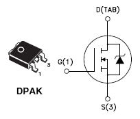 STD16NF25, N-channel 250V - 0.195? - 13A - DPAK Low gate charge STripFET™ II Power MOSFET